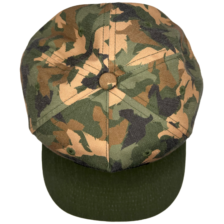Dove Camo Flat Bill Rope Hat